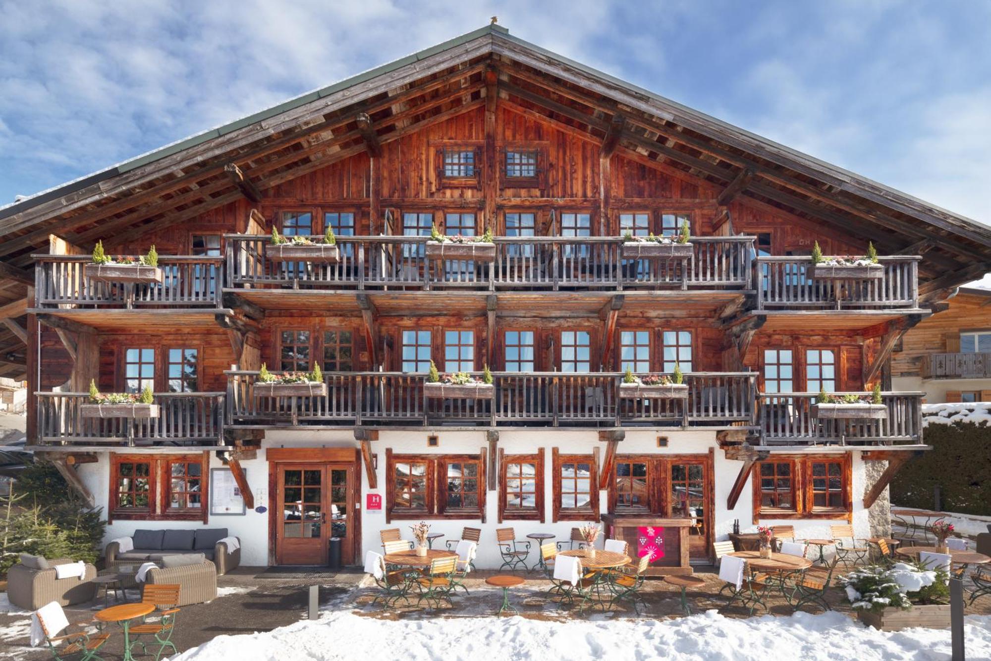 La Ferme Du Golf Hotel Megève Kültér fotó