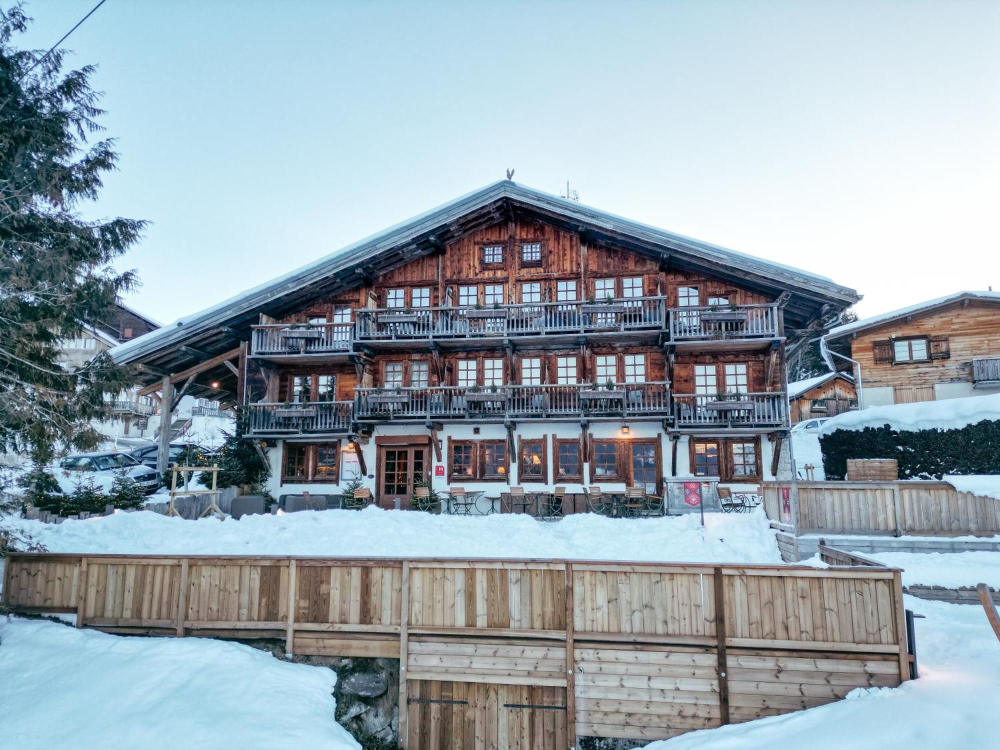 La Ferme Du Golf Hotel Megève Kültér fotó