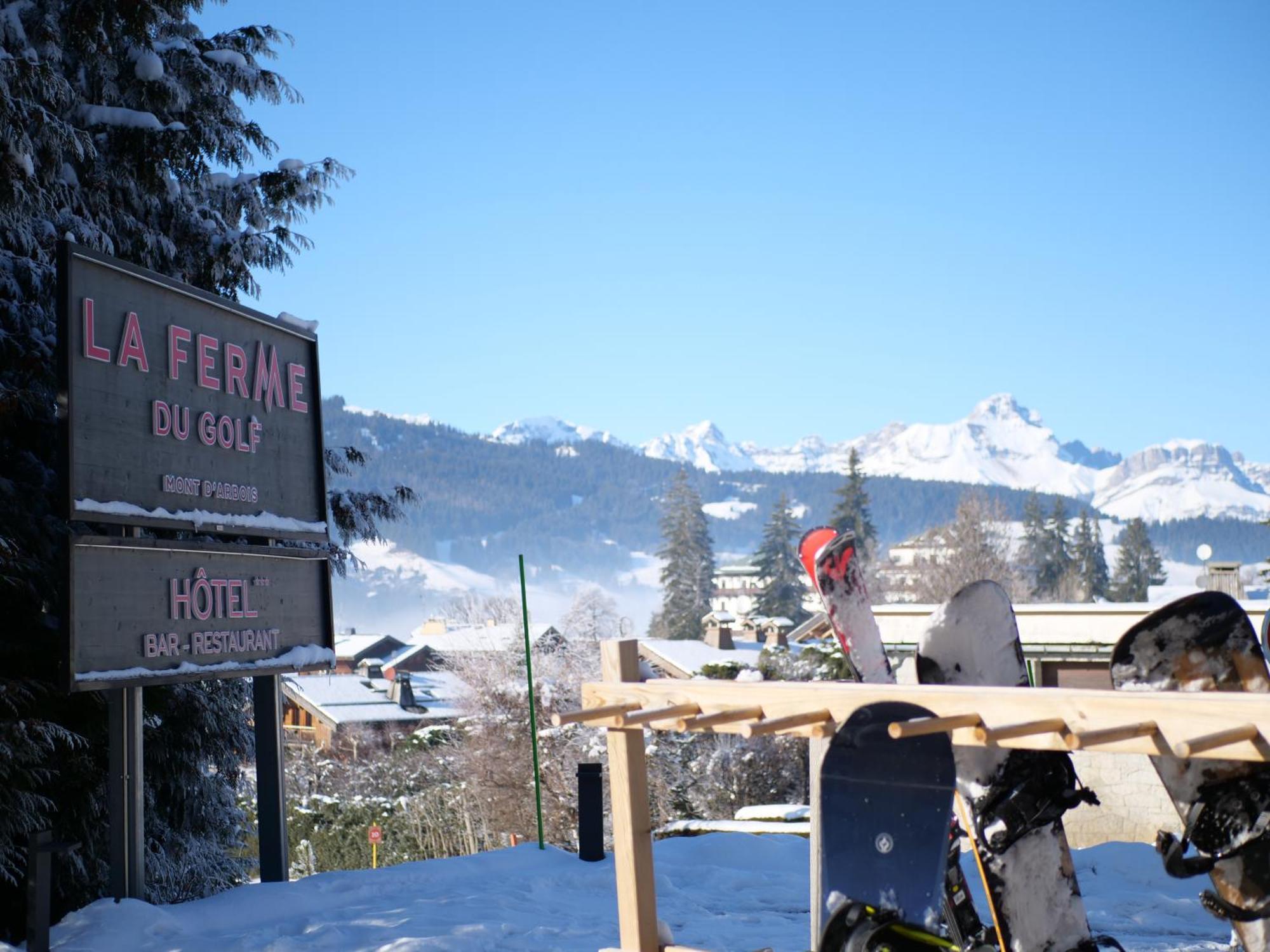 La Ferme Du Golf Hotel Megève Kültér fotó