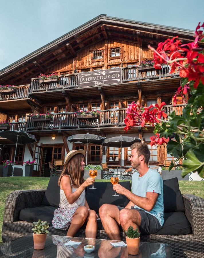 La Ferme Du Golf Hotel Megève Kültér fotó