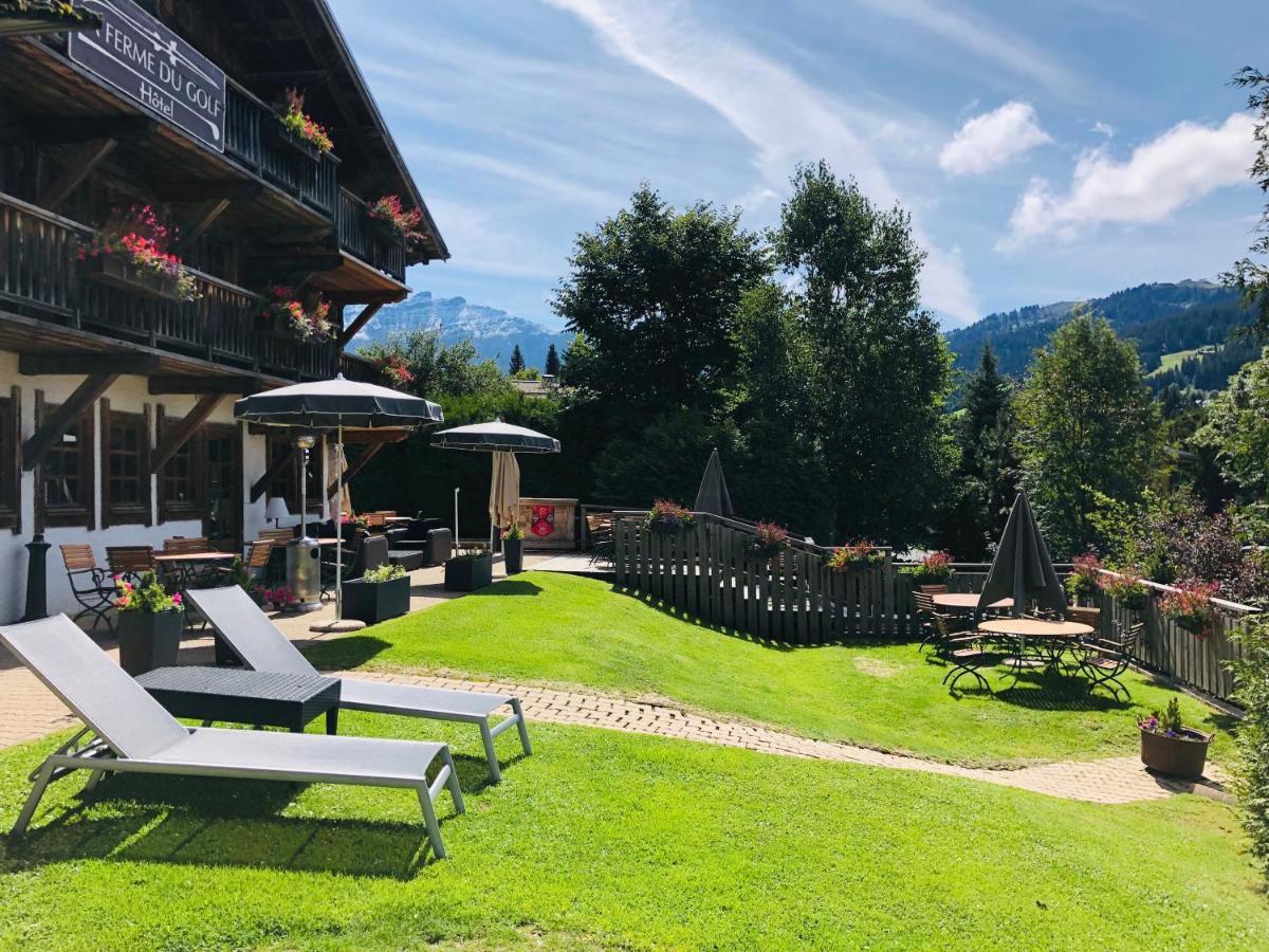 La Ferme Du Golf Hotel Megève Kültér fotó